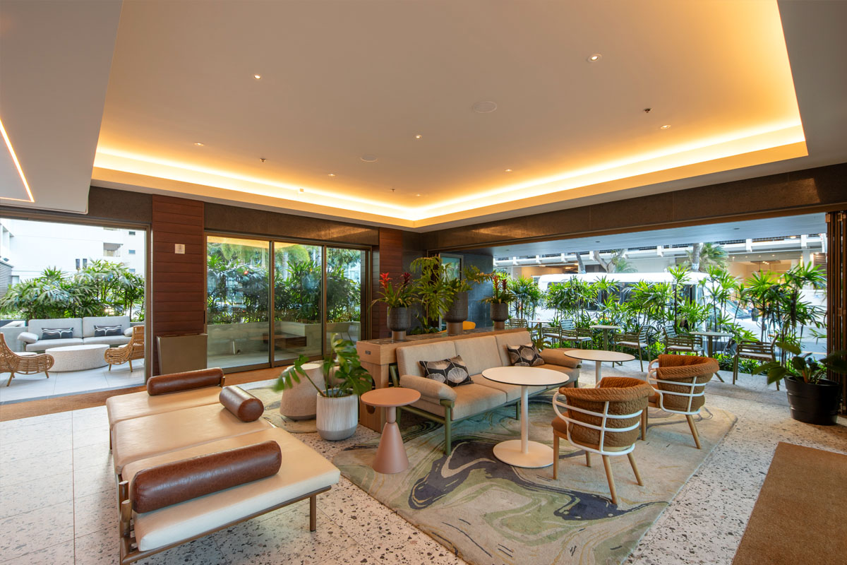 Romer Waikiki at the Ambassador Lobby